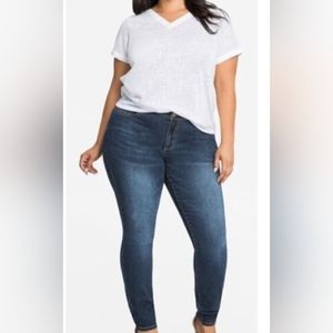 Ashley Stewart Flawless Skinny Jeans 32W